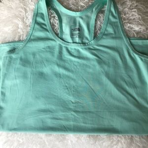 The North Face light green flowy tank top Sz:XL